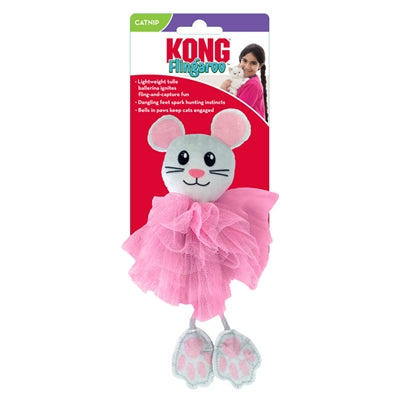 Kong Flingaroo Tutu Katzenspielzeug Sortiert 18X9.5X4 CM