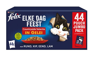 Felix Jeden Tag Ländliche Auswahl Rind / Huhn / Ente / Lamm 44X85 GR