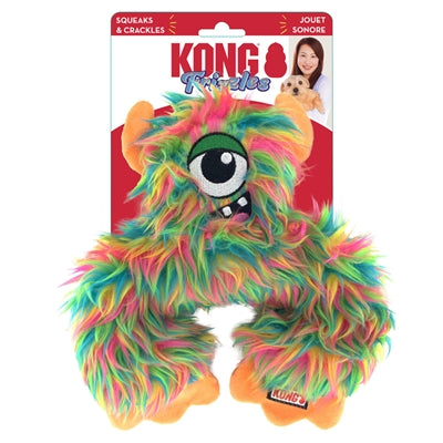 Kong Frizzle Frazzle Mit Quietsch- Und Knistergeräuschen Verstärkt 23X21X6 CM