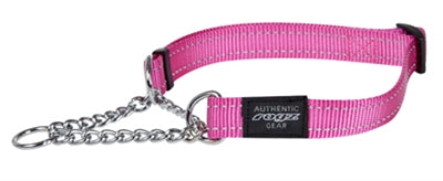 Rogz For Dogs Fanbelt Halbschlupfkragen Rosa 20 MMX34-56 CM