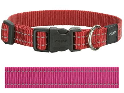 Rogz For Dogs Rogz Für Hunde Schlangenhalsband Rosa 16 MMX26-40 CM