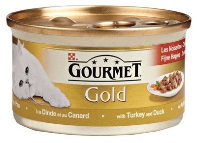 Gourmet-Gold Fein Gehackter Truthahn / Ente 24X85 GR