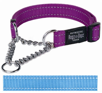 Rogz For Dogs Fanbelt Halbschlupfkragen Türkis 20 MMX34-56 CM