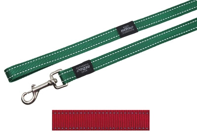 Rogz For Dogs Rogz Für Hunde Fanbelt Long Line Rot 20 MMX1,8 MTR