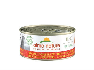 Almo Natur Katze Huhn/Garnele 24X70 GR