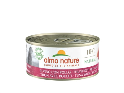 Almo Natur Katze Thunfisch / Huhn 24X70 GR