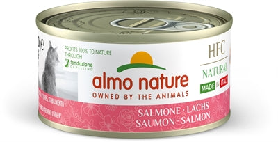 Almo Natur Katze Lachs 24X70 GR