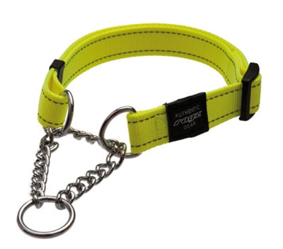 Rogz For Dogs Keilriemen Halb-Schlupfkragen Gelb 20 MMX34-56 CM