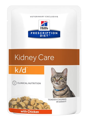 Hill's Prescription Diet Hügelkatze K/D Huhn 12X85 GR