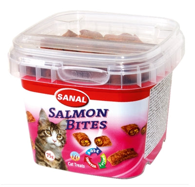 Sanal Katze Lachs Beisst Becher 75 GR